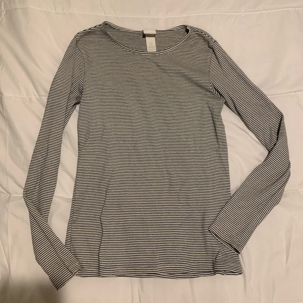 H&M striped long sleeve